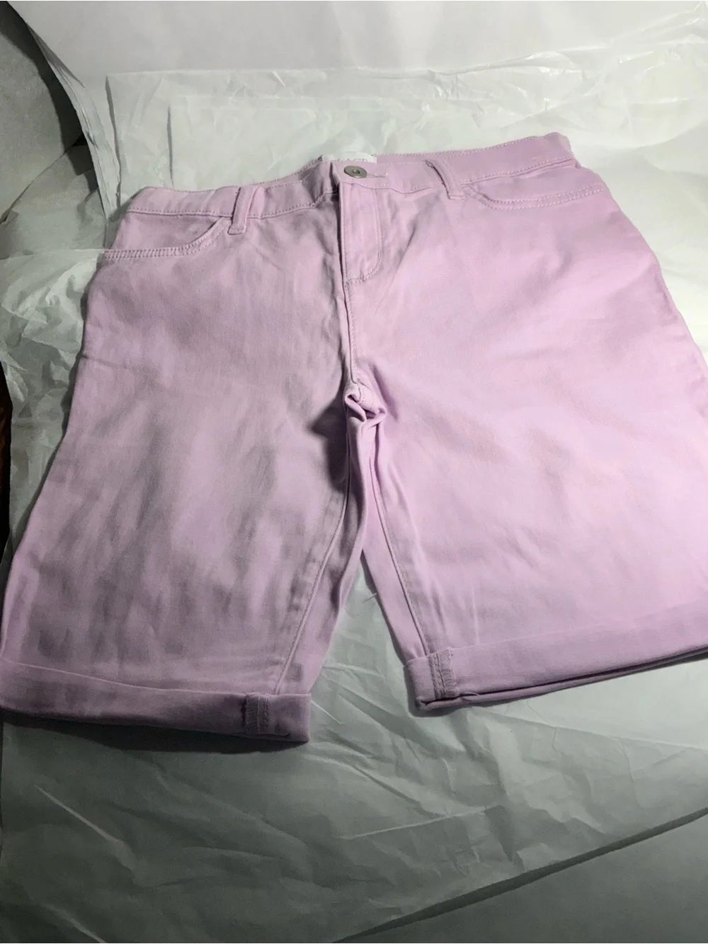 The Children's Place Lilac/Pastel Purple Girls Shorts Size 12